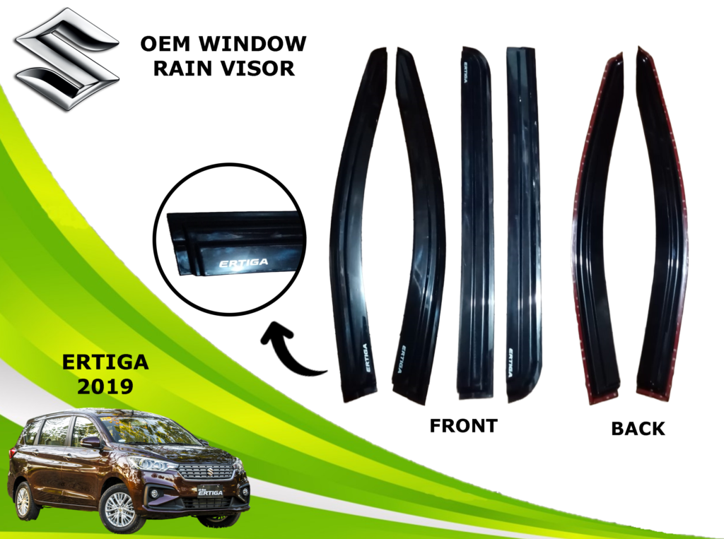 k2105bk-2019-2024-ertiga-door-visor-4pcs-set-black-injection