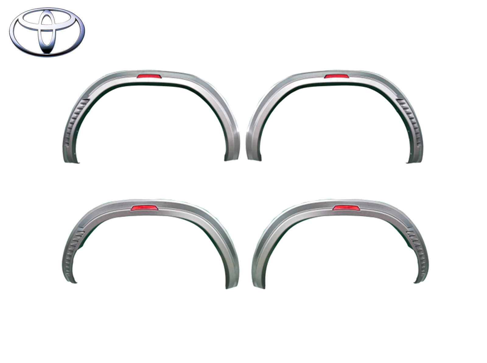 TOYOTA HILUX 2016-2024 FENDER FLARE WITH REFLECTOR AND SCREW