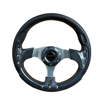 MOMO 13-INCH STEERING WHEEL CARBON FIBER