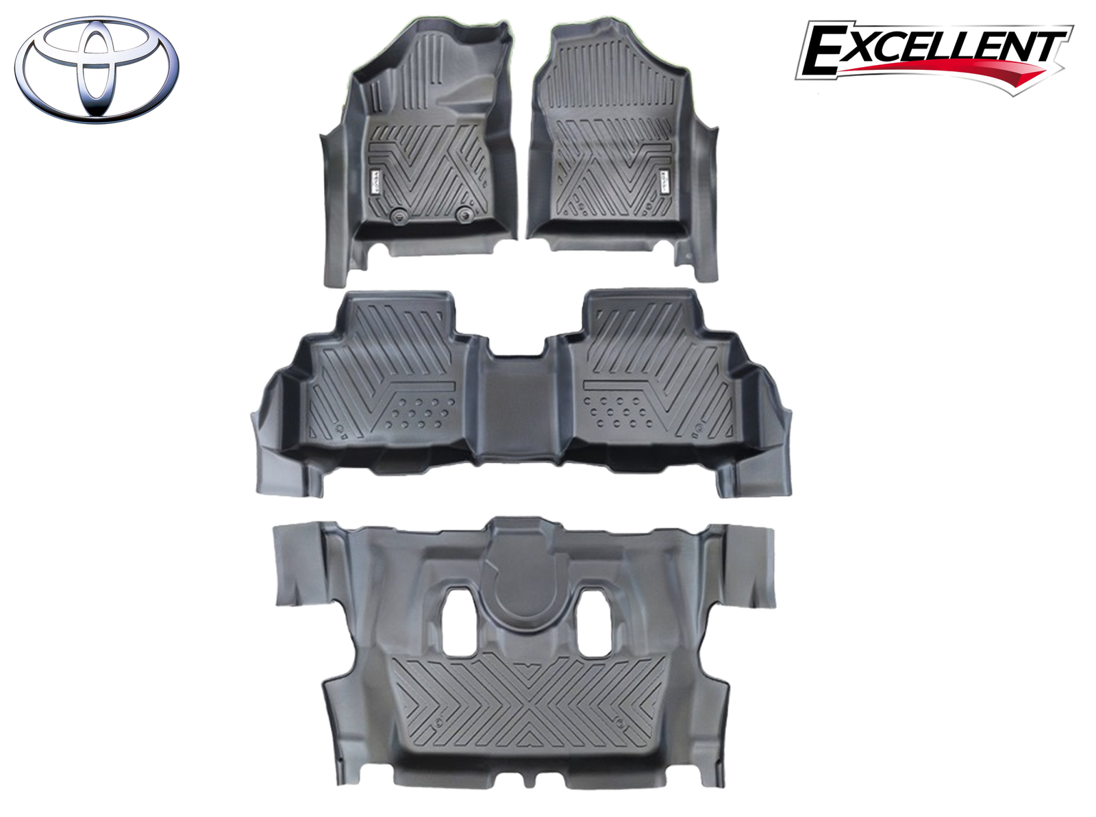 TOYOTA VELOZ 2022-2024 DEEP DISH MATTING 5D EXCELLENT