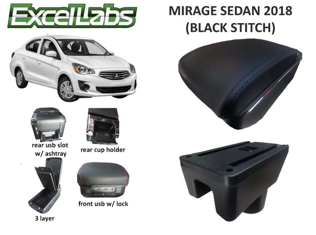 mirage-sedan-2018-arm-rest-console-box-black-sitches