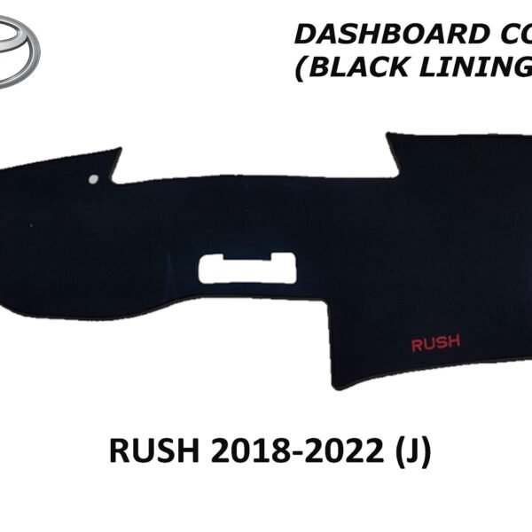 RUSH 2018 DASH BOARD COVER (BLACK LINING)