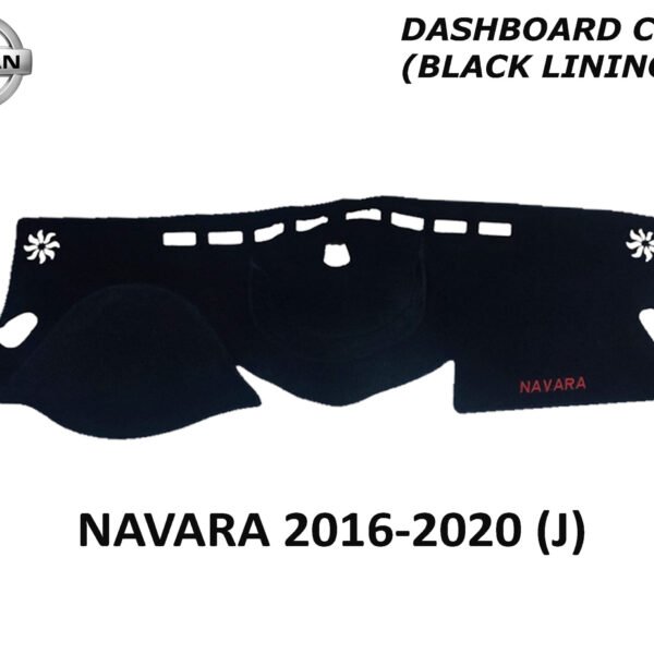 NAVARA DASH BOARD COVER (BLACK LINING)