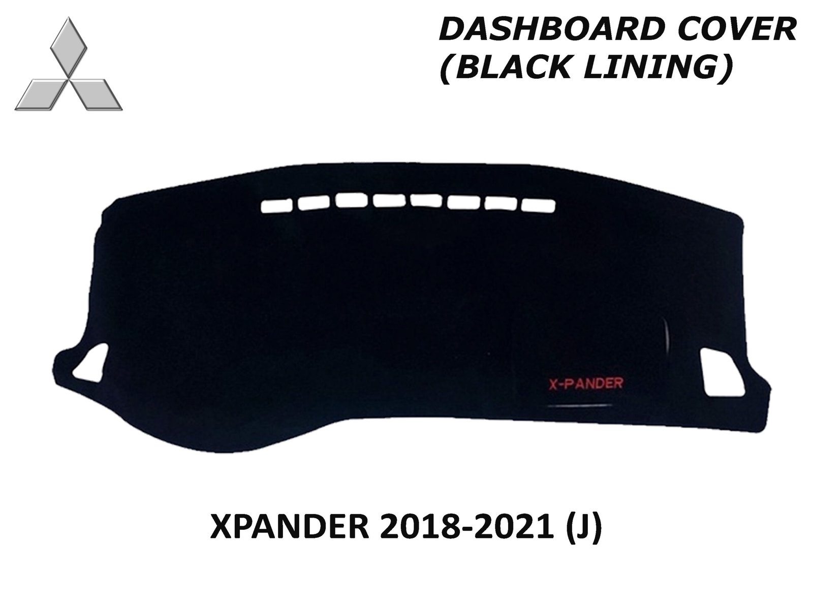 XPANDER DASH BOARD COVER (BLACK LINING)