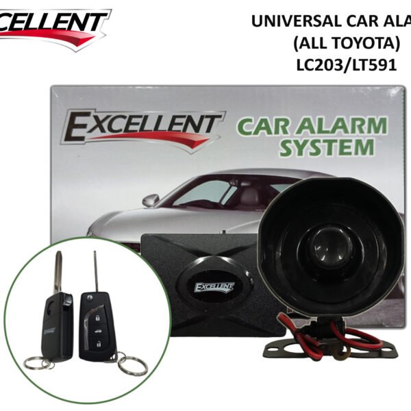 UNIVERSAL CAR ALARM SYSTEM LC203/LT591