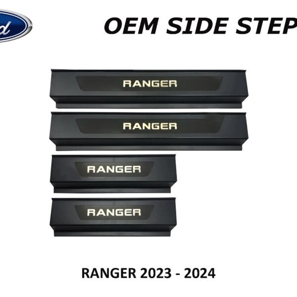 RANGER 2023 - 2024 SIDE STEPSILL WITH LOGO  NO LED