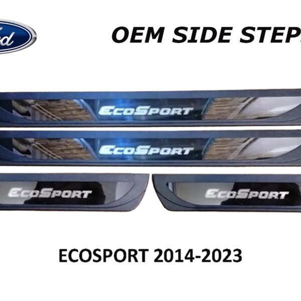 ECOSPORT 2014 - 2023 SIDE STEPSILL WITH LOGO NO LED