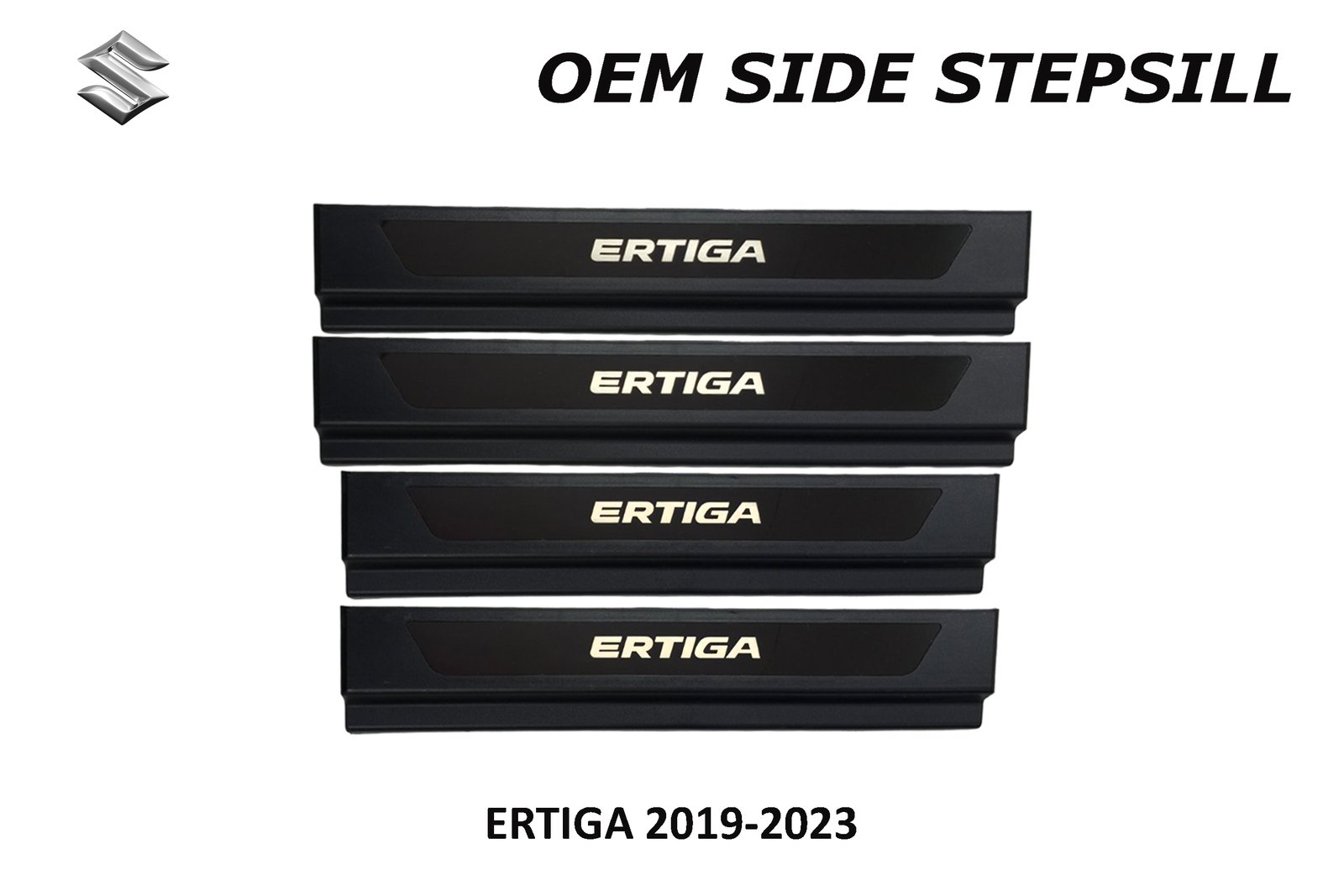 ERTIGA 2019 - 2023 SIDE STEPSILL WITH LOGO NO LED