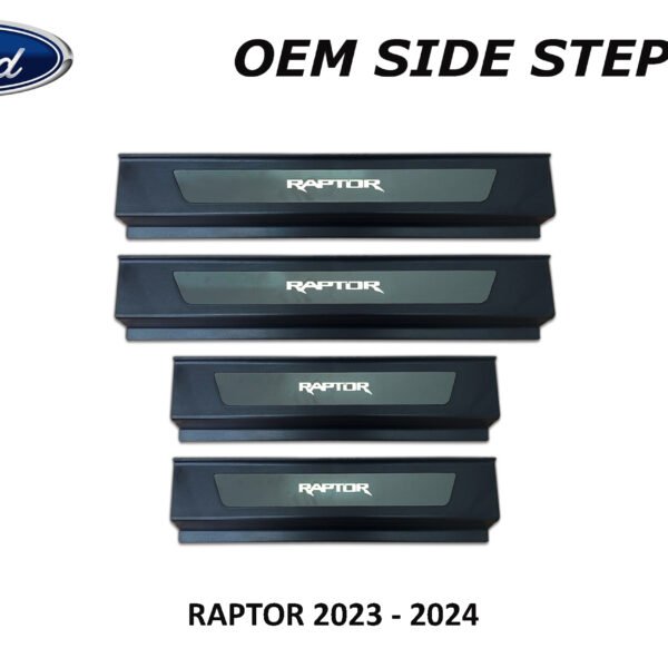 RANGER RAPTOR 2023 - 2024 SIDE STEPSILL WITH LOGO NO LED