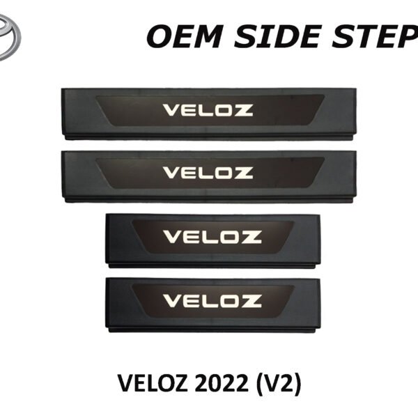 VELOZ 2022 - 2024  SIDE STEPSILL WITH LOGO NO LED
