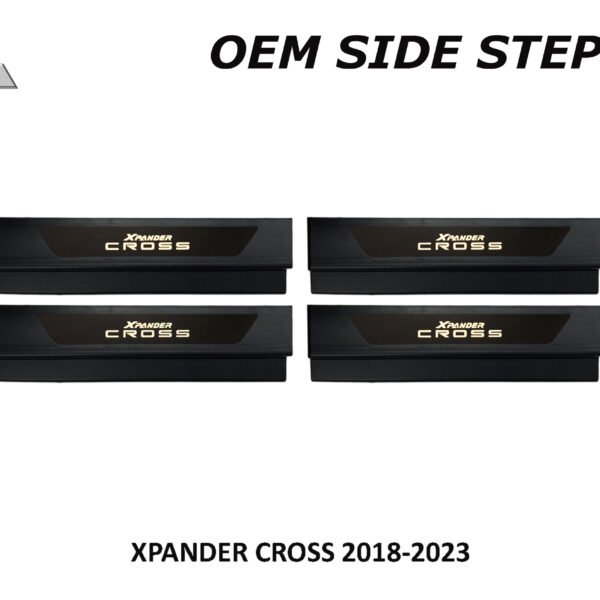 XPANDER CROSS 2018 - 2023 SIDE STEPSILL WITH LOGO NO LED