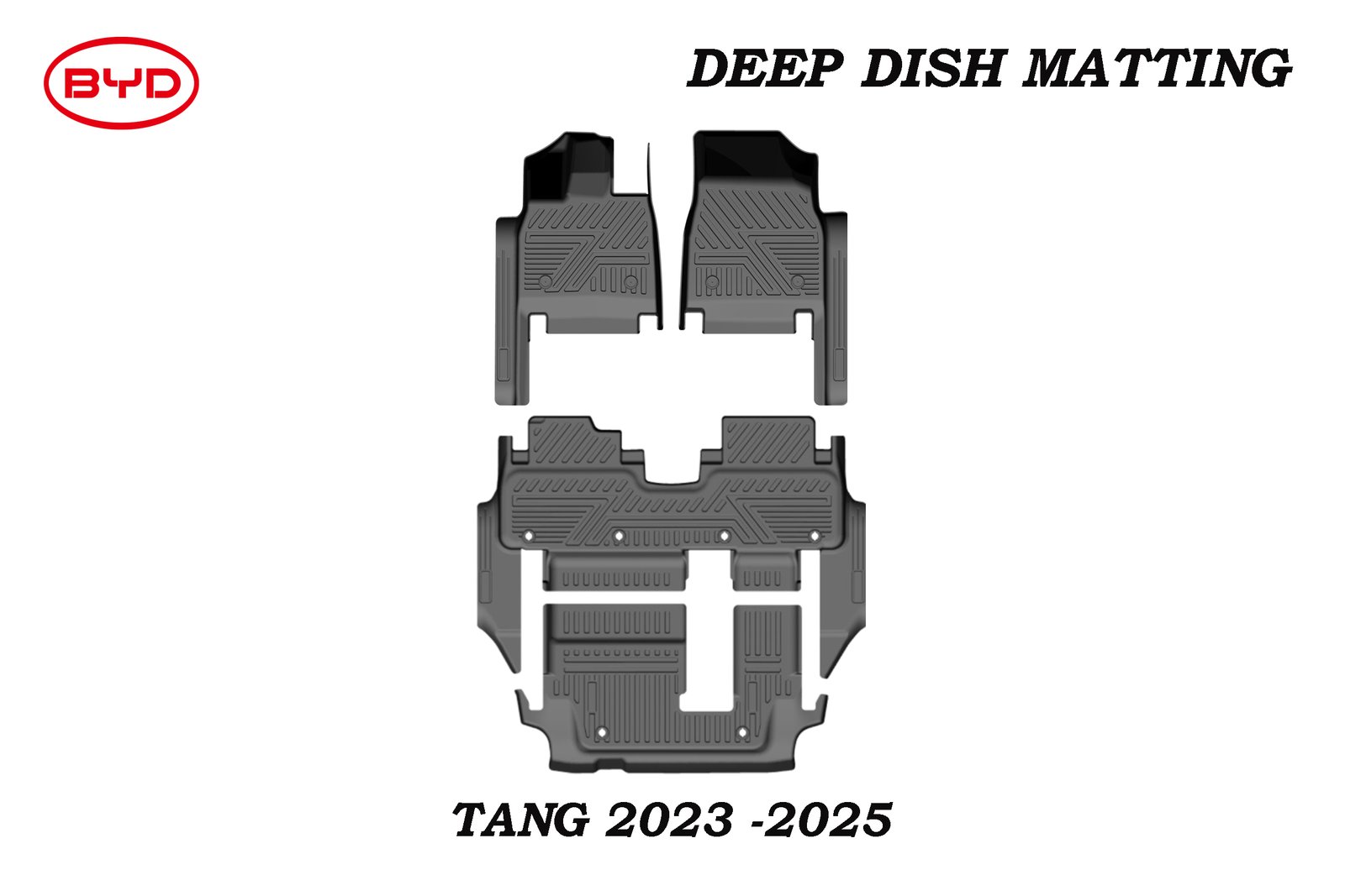 BYD TANG 2023  - 2025 5D DEEP DISH MATTING