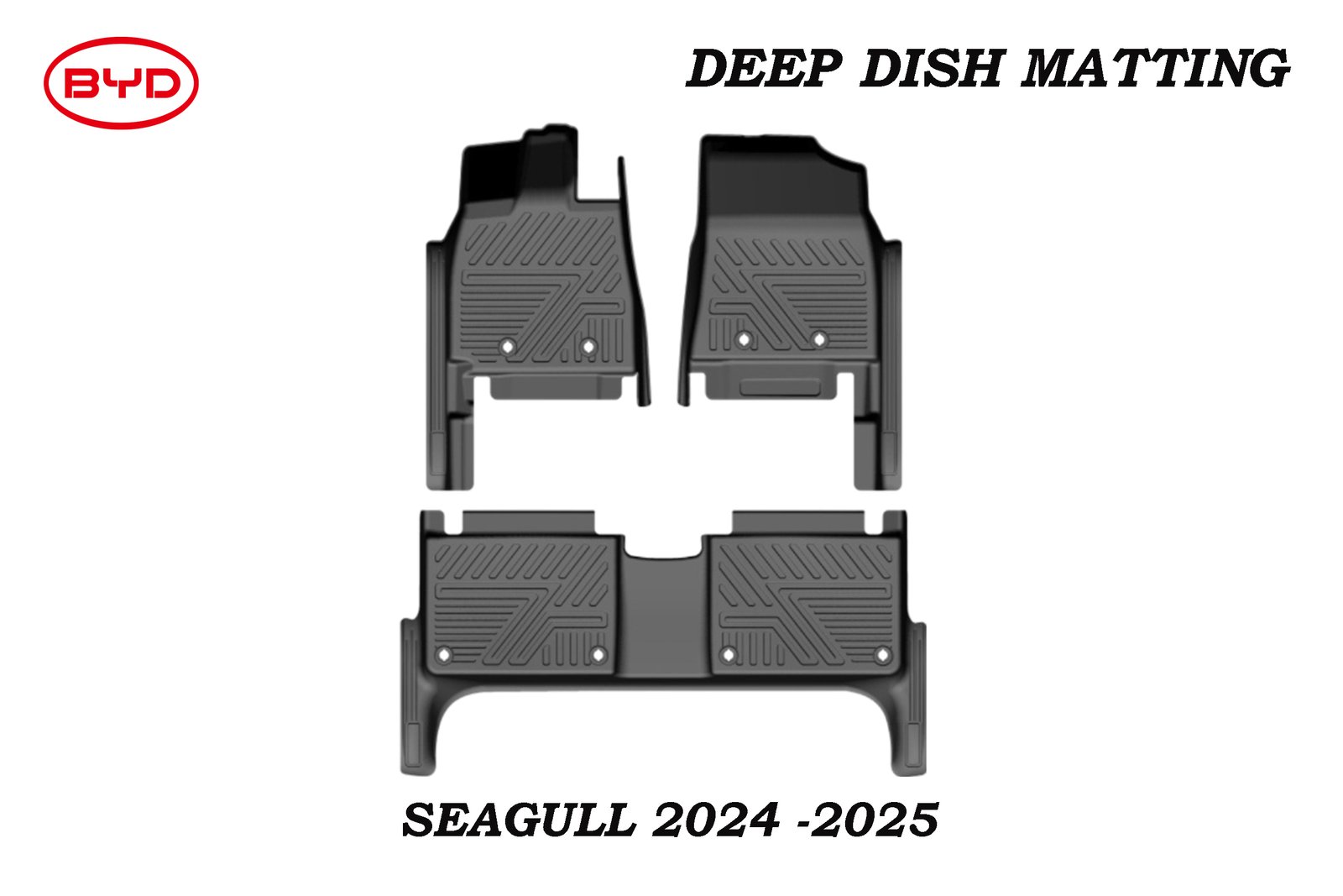 BYD SEAGULL 2024  - 2025 5D DEEP DISH MATTING