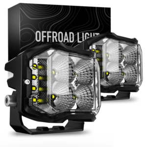 8e815c58-d66a-43e5-86ef-f04550edd132.png Rock Series | 4-Inch LED Pod Lights Auxiliary Lights with Side Lights 2