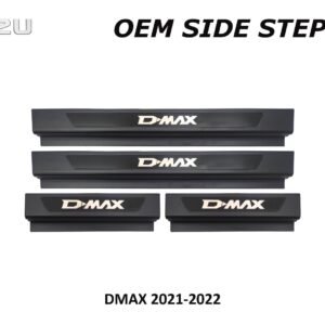 D-MAX / DMAX 2021 - 2022  SIDE STEPSILL WITH LOGO NO LED