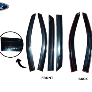 FORD EVEREST 2016-2024 DOOR VISOR BLACK INJECTION