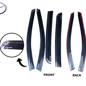 KQD-2091BK-scaled-1.png TOYOTA RUSH 2018-2024 DOOR VISOR BLACK INJECTION