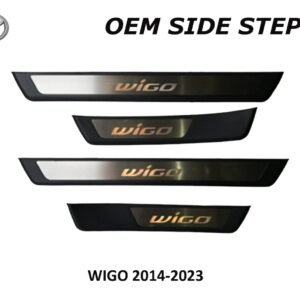 SPLWISTAINLESS.jpg WIGO 2014 - 2023 SIDE STEPSILL STAINLESS STEEL WITH LOGO NO LED