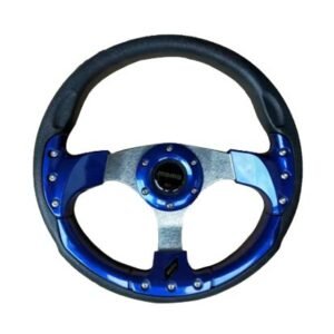 MOMO 13-INCH STEERING WHEEL BLUE